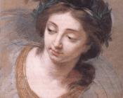 路易斯伊 丽莎白 维热 勒 布伦 : Woman's Head